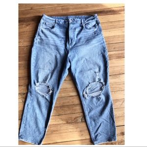 American Eagle Curvy stretch mom jeans